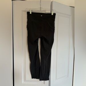 Lululemon Dark Gray Leggings 7/8 length